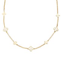 Collana Amen Donna Natura in Argento Madreperla CLFIMPGB1 - CLFIMPGB1